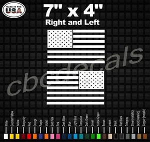American flag DECALS can be used on Mirror imaged - Bild 1 von 3
