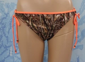 TEAM REALTREE brown camouflage MAX 5 with orange trim loop tie sides bottom,XL - Picture 1 of 2
