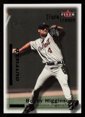 2001 Fleer Triple Crown Bobby Higginson #14 Detroit Tigers Baseball Card - Image 1 of 2