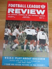 FOOTBALL LEAGUE REVIEW MAGAZINE VOL 2 (16) 67/68 Swansea Grimsby Fulham