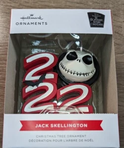 Hallmark 2022 Jack Skellington Disneys The Nightmare Before Christmas Ornament - Bild 1 von 1