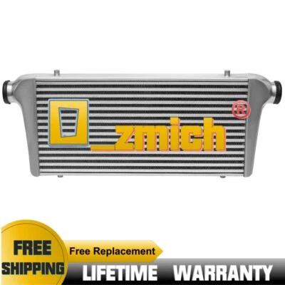 Универсальный промежуточный охладитель 3,0 дюйма 30,5*13*3,3 дюйма с передним креплением FMIC алюминиевая трубка и ребро турбонаддува - Изображение 1 из 4