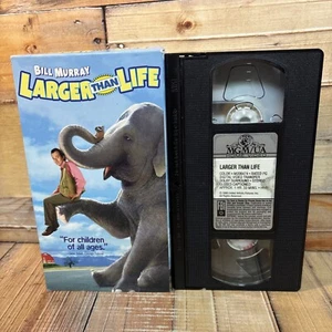 Larger Than Life VHS Tape (Used) Bill Murray - Picture 1 of 5