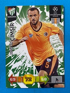 2010-11 2011 Panini Trading Cards Champions League Huseyin Cimsir BURSASPOR