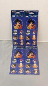 Lot of 4 Vintage 2000 DBZ Dragon Ball Z Sticker Sheets New Sealed - Picture 1 of 5