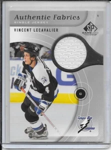 Camiseta deportiva de Vincent Lecavalier 2005-06 usada con telas auténticas # AF-VL - Imagen 1 de 2