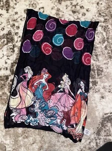 NWOT DISNEY PARKS THIN BLACK PRINCESS SCARF - Picture 1 of 3