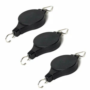 Strong Retractable Hanging Basket Pulley Wall Pull Down Flower Plant Hanger Hook - Picture 1 of 8
