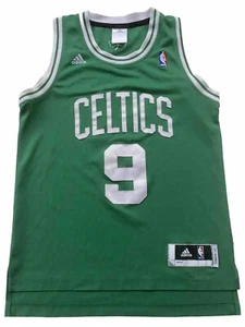 Camiseta de baloncesto Adidas NBA Boston Celtics #9 Rajon Rondo para hombre talla pequeña - Imagen 1 de 17