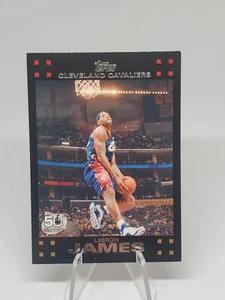 2007-08 Topps Lebron James #23 Cleveland Cavaliers 50th Anniversary Lakers Heat - Picture 1 of 10