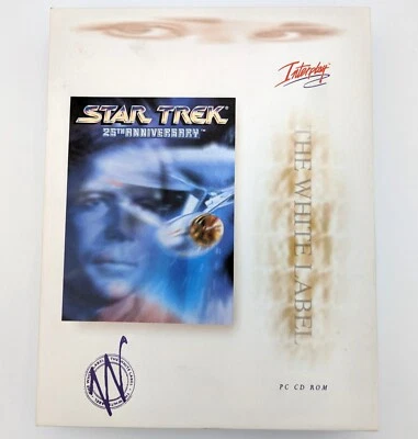 Star Trek: 25th Anniversary - Big Box Boxed - RARE - White Label - IBM PC CD-ROM - Image 1 of 4