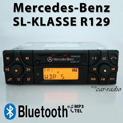 Original Mercedes R129 Radio Audio 10 BE3200 Bluetooth Radio MP3 W129 SL-Klasse - Bild 1 von 4
