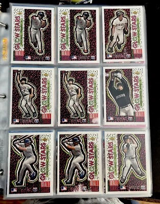 1993 Upper Deck GLOW STARS 20 Adesivos Lote Ripken McGwire Perfeito!! 241 # 241014 - Imagem 1 de 3