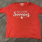 Red Oklahoma Sooners Woman’s T -Shirt. Size M