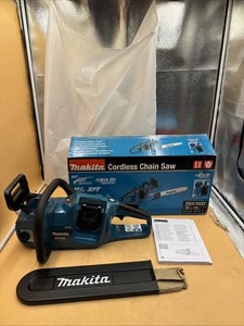Motosega a batteria Makita DUC353Z 2x18V 35cm 20m/s Sologer senza batteria e caricabatteria - Foto 1 di 8