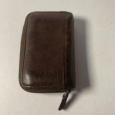 Cartera Wilson de cuero marrón Foto 1 de 4
