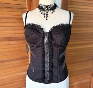 Vintage Lip Service War of the Roses Gothic Victorian Steampunk Cami Top M - Picture 1 of 9