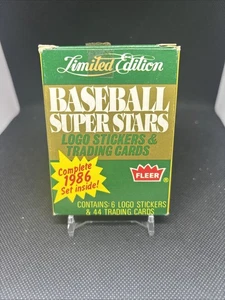 Juego completo Super Stars Fleer 1986 de béisbol - Imagen 1 de 2