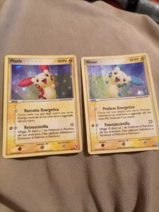 CARTA POKEMON PLUSE E MINUN - Imagen 1 de 2