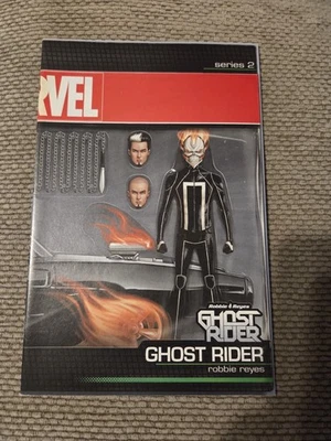 Robbie Reyes Ghost Rider #1 (2017) JTC Action Figure Variant Cover Marvel Comics - Image 1 of 2