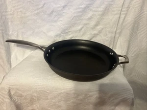 Vintage kommerzielle Pfanne 14" eloxiertes Aluminium Braten Köche Pfanne ohne Deckel - Bild 1 von 10