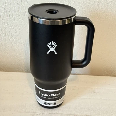 Botellas de agua vaso de viaje Hydro Flask 40 oz “dañadas - sin pajita” Foto 1 de 3