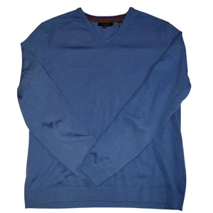 Ted Baker Pullover Herren XL V-Ausschnitt Merinowolle Pulli leicht - Bild 1 von 24