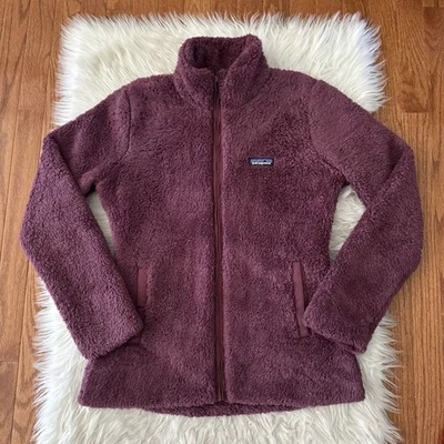 Patagonia Los Gatos Fleece Jacket Women’s Small Full Zip Purple Sherpa Outdoor - Image 1 of 4
