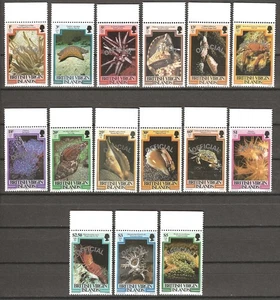 ISOLE VERGINI BRITANNICHE 1985 SG O1/O15 MNH - Foto 1 di 1