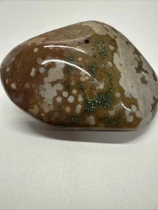 Natural Orbicular Ocean Jasper Gemstone Agate Crystal 478.7g - Picture 1 of 8