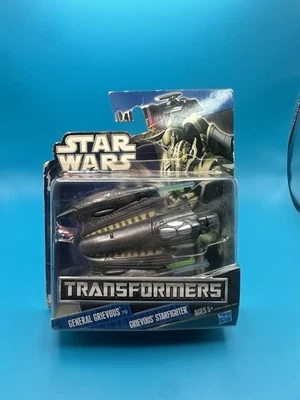 Hasbro Star Wars Transformers Crossovers General Grievous to Grevous Starfighter Foto 1 de 4