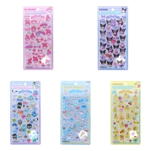 Sanrio Bonbon Drop Seal Sticker Kuromi Cinnamoroll Pompompurin Hapidanbui - Picture 1 of 16