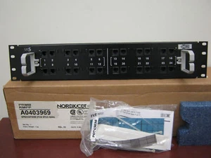 Nordx/Belden 24port Patch Panel A0403969 - Picture 1 of 3