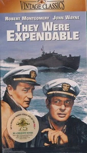 They Were Expendable - Robert Montgomery John Wayne NEW VHS FREE SHIPPING! - Picture 1 of 1