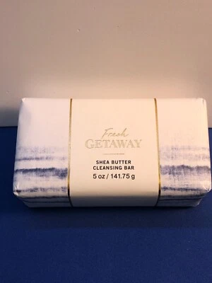 Bath & Body Works ~ FRESH GETAWAY ~ Shea Butter Cleansing Bar 5 oz - Image 1 of 2