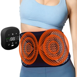 Cordless Heating Decompression Belt Lumbar Support for Lower Back Pain Relief - Picture 1 of 15