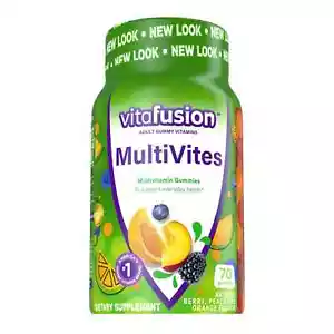 Vitafusion MULTIVITES Gummy MultiVitamins 70ct (35 day supply) - Picture 1 of 8