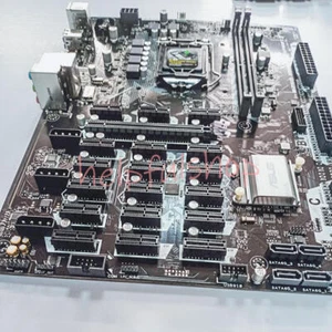 One Used Asus ATX motherboard B250 MINING EXPERT supports 19-card DDR4 LGA1151 - Afbeelding 1 van 1