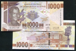Guinea  P48c,1000-FR.,2018   UNC - Picture 1 of 1