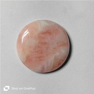 Petalite Quartz Gem Natural Pink Petalite Cabochon Loose Gemstone 47 Cts ME-9969 - Picture 1 of 3