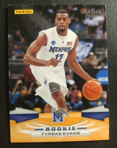 2009-10 Panini Artists Proof #330 Tyreke Evans #'d 66/199