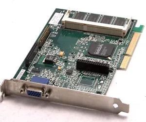 AGP Matrox 856-02 G2+DMILA/8D/CPQ Chip MGA-G200A-D2 Video Card - Picture 1 of 3