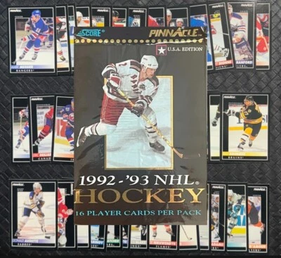 1992-93 Pinnacle Trading Cards Complete Your Set U Pick Wayne Gretzky 1/2 - Image 1 of 3
