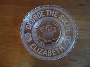 Rare King George The Sixth & Elizabeth Coronation 1937 Collectors Plate Queen - Picture 1 of 8