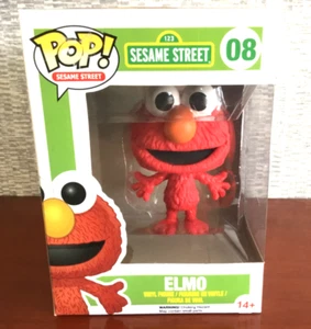 Seltene POP Sesamstraße ELMO 08 Vinyl Figur - Bild 1 von 6