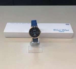 Reloj Pulsera Azul Tokio Yuru Camp Nokuru Ver Lin Modelo Cuarzo Analógico Japón - Imagen 1 de 5