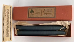 Dipped Tauny traditional taper candles 7.5 Myrtle Wax Hand Dipped 18th Century - Picture 1 of 4