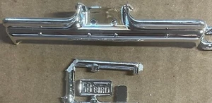 Monogram 58 ford t bird convertible scale 1:24 ( rear bumper & plate ) no box - Picture 1 of 2