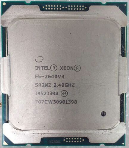 Intel Xeon E5-2640 v4 / 25MB / 10 x 2.40GHz / 8,0GT/s / LGA2011-3  Prozessor - Bild 1 von 2