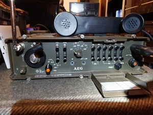 Rtx Militare AEG 6861 CN MICROTELEFONO E CAVO ALIMENTAZIONE COMPLETO... - Foto 1 di 1